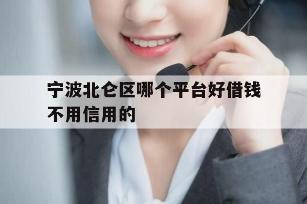 宁波北仑区哪个平台好借钱不用信用的